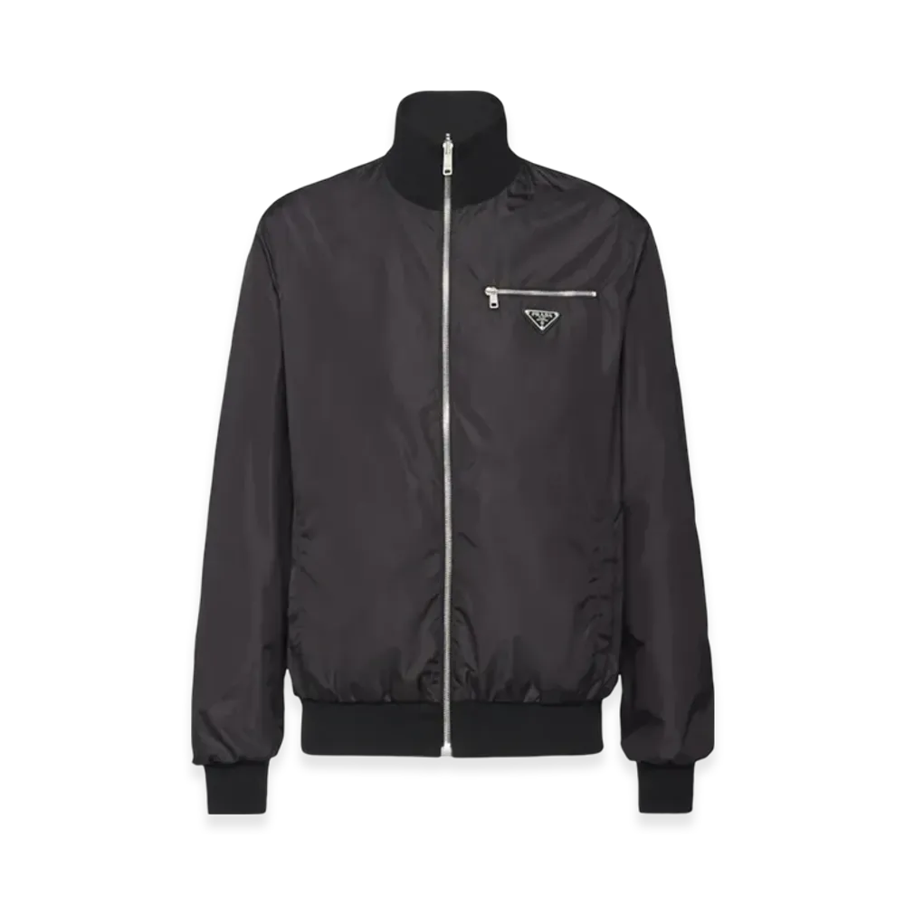 PRADA Reversible Wool Nylon Jacket "Black"