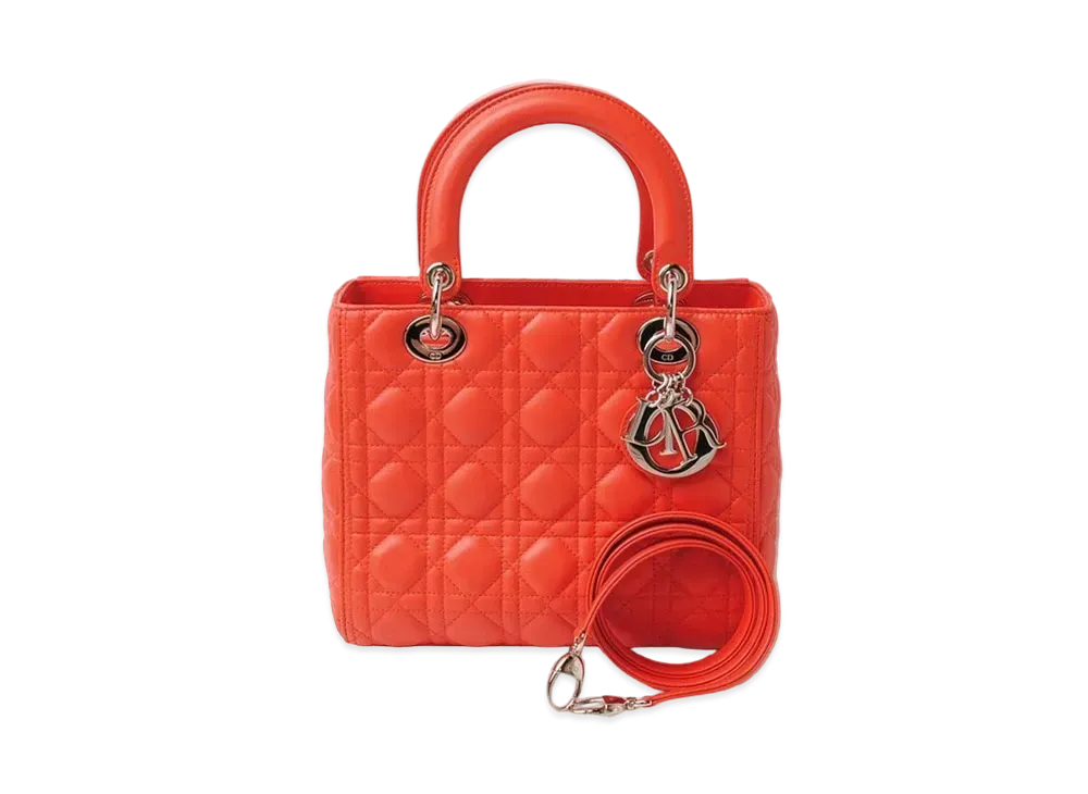 Dior Lady Dior 2WAY Bag "Red"