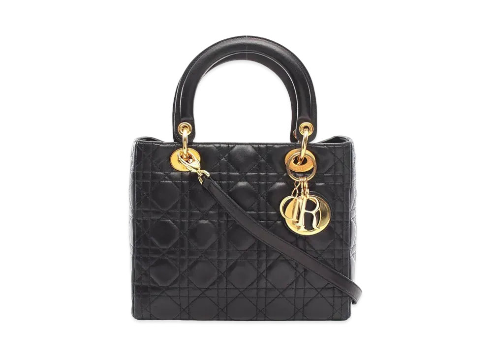 Dior Lady Dior 2WAY Bag "Black"