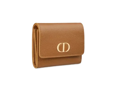 Dior 30 Montaigne Lotus Wallet "Brown"