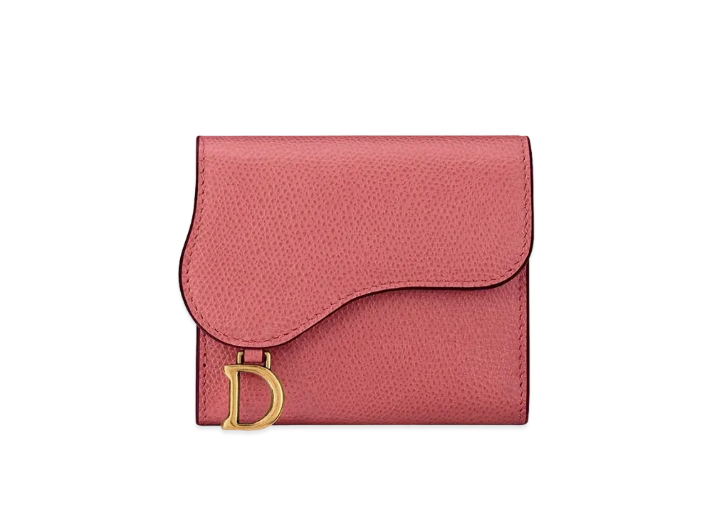 Dior Saddle Lotus Wallet "Pink"