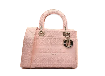 Dior Medium Lady D-Lite Bag "Pink"