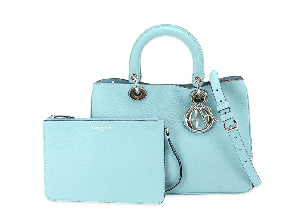 Dior Diorissimo 2WAY Bag "Light Blue"