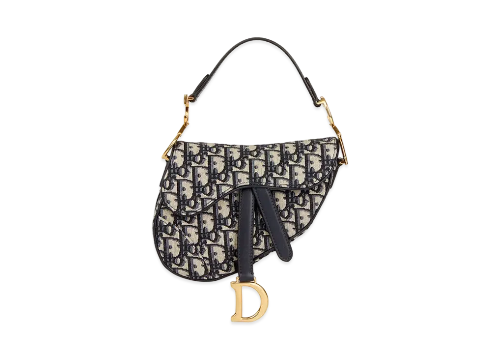 Dior Saddle Mini Bag "Navy"