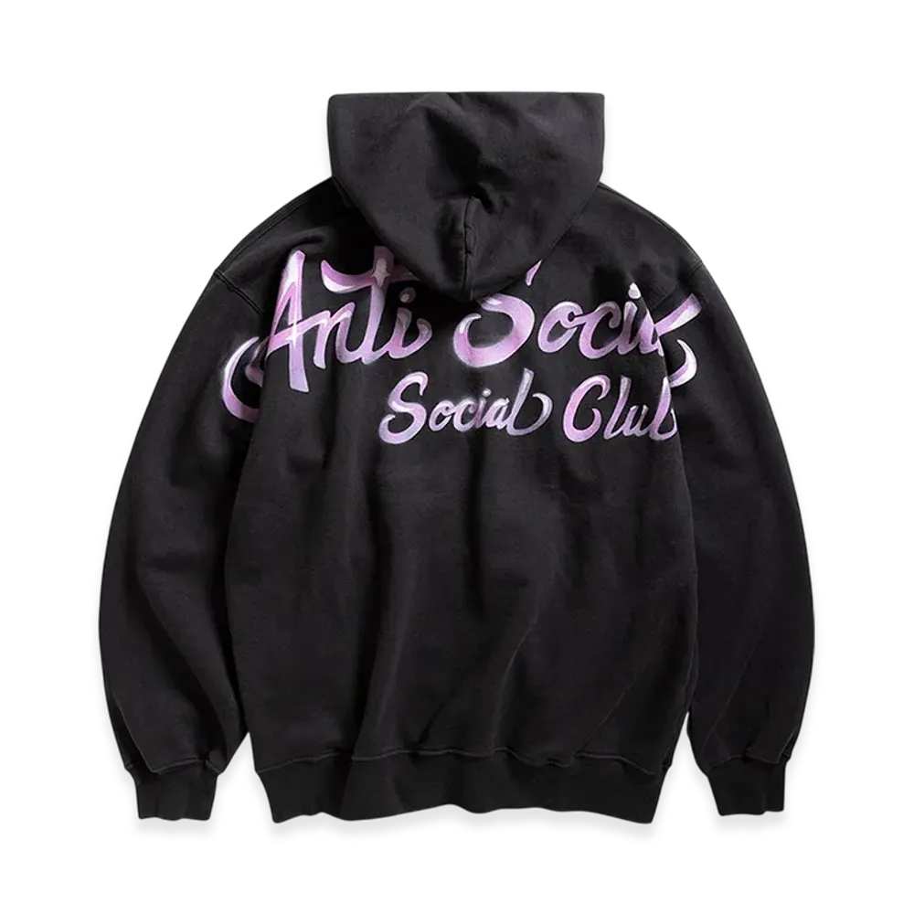ANTI SOCIAL SOCIAL CLUB Airbrushed Hoodie "Black"
