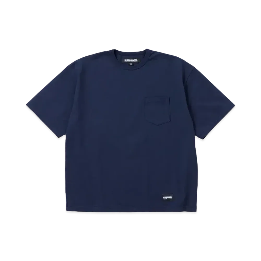 NEIGHBORHOOD Classic-P Crewneck SS "Navy" 232FPNH-CSM10