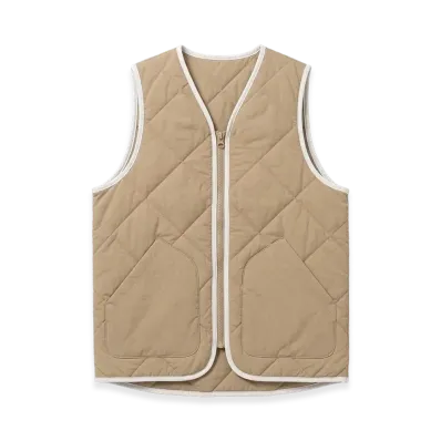 Name. Reversible 6x6 Vest "Beige"