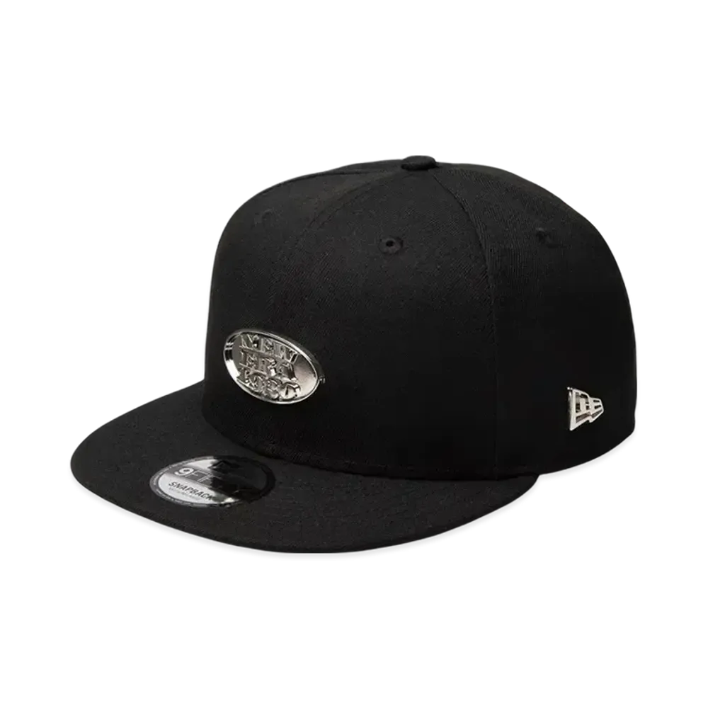 NEW ERA 9Fifty Metal Plate "Black/Silver"