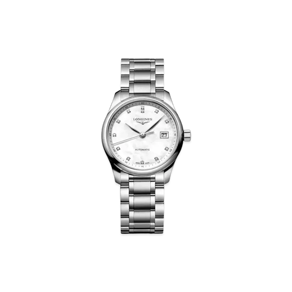 Longines Master Collection 29.00mm "White Mother-of-Pearl/Stainless Steel" L2.257.4.87.6