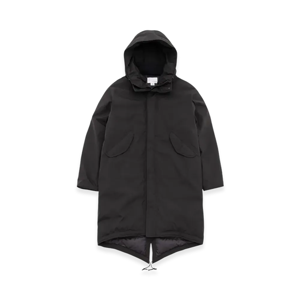nanamica GORE-TEX Long Down Coat "Black"
