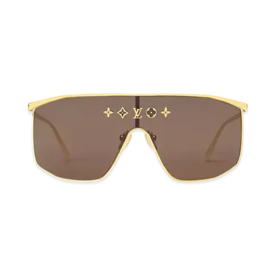 Louis Vuitton LV Golden Mask Sunglasses "Gold/Brown"