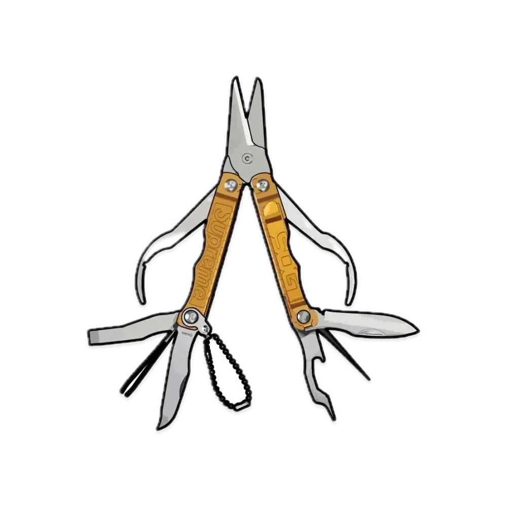 Supreme x SOG Snippet Multi Tool "Gold"