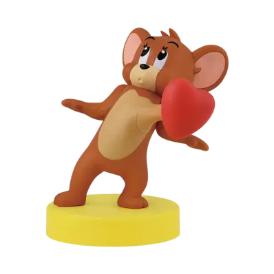 BANDAI "Ichiban Kuji" -Tom and Jerry Colorful Funny Time!- B Prize Jerry Heartbeat Light