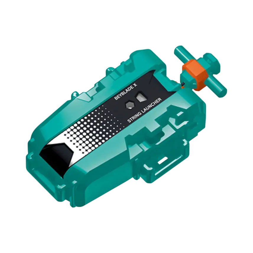 TAKARA TOMY "BEYBLADE X" DMM Kuji Vol.2 B Prize String Launcher Green Version