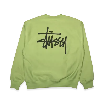 Stussy Basic Stussy Crew 2023 "Moss"