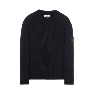 Stone Island 517C2 FULL RIB PURE WOOL "Blue"