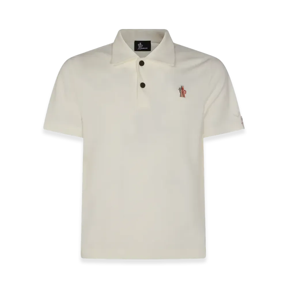 MONCLER Polo Shirt Grenoble "White"