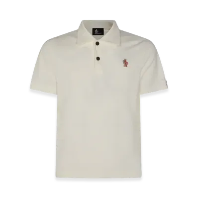 MONCLER Polo Shirt Grenoble "White"