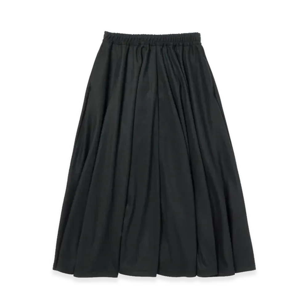 DAIWA PIER39 Women's Tech Flare Skirt Flannel "Dark Olive"