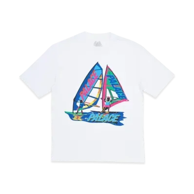 PALACE Tri-Sail T-Shirt "White"