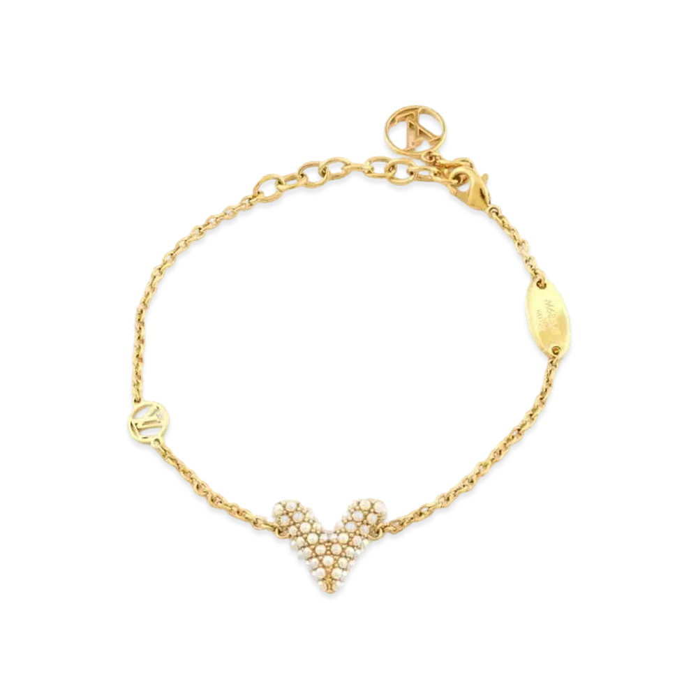 Louis Vuitton Essential V Perle Bracelet "Gold"