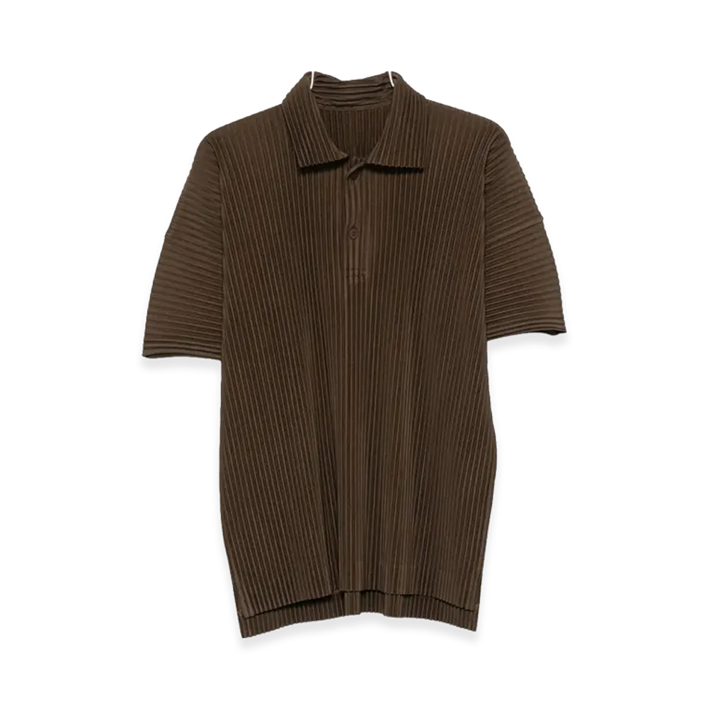 HOMME PLISSE ISSEY MIYAKE Shirt "Brown"