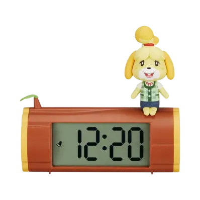 BANDAI "Ichiban Kuji" -Animal Crossing: Welcome Back! Happy Memories- Last One Prize Relaxed and Carefree Desk Clock