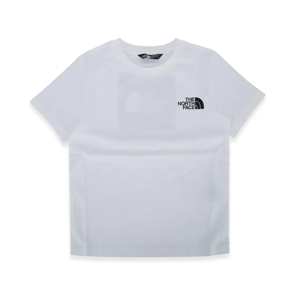 The North Face Kids Teen Box Nse Regular SS Tee "White"