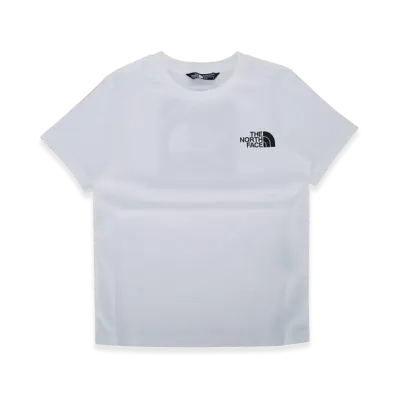 The North Face Kids Teen Box Nse Regular SS Tee "White"