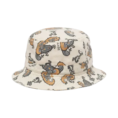 HUMAN MADE Paisley Bucket Hat "White"