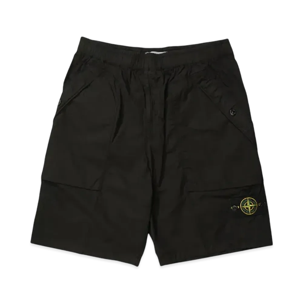STONE ISLAND SHORTS"BLACK"