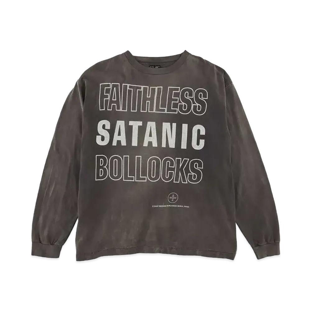 SAINT Mxxxxxx 22SS LS TEE FSBOLLOCKS "Black"