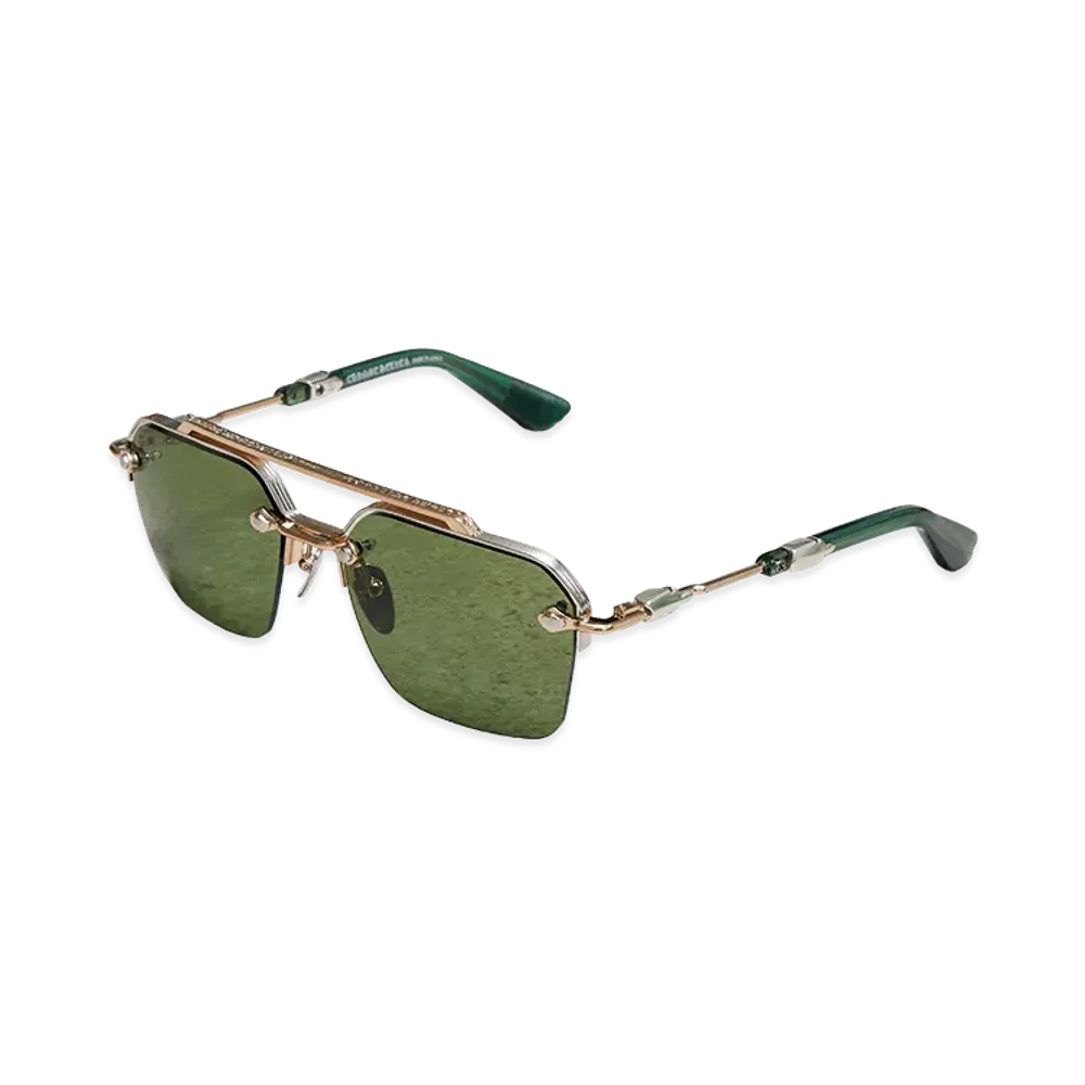 Chrome Hearts BIDI ESEM Sunglasses "Marine/Silver/Gold"