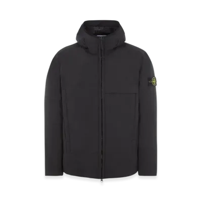 Stone Island 40527 Soft Shell-R E.DYE Pure Insulation Technology Primaloft Jacket - 22FW "Black"