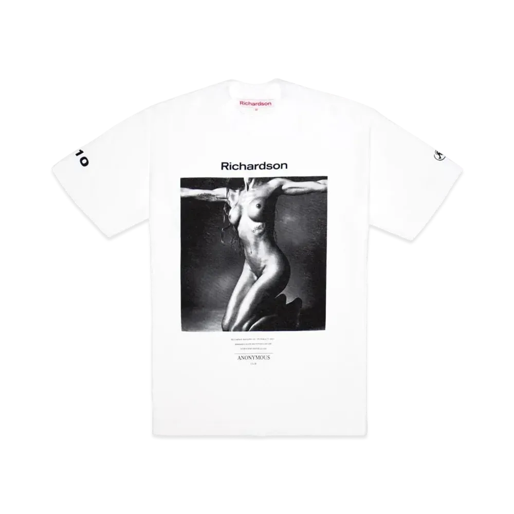 Richardson ANONYMOUS CLUB T-SHIRT "White"