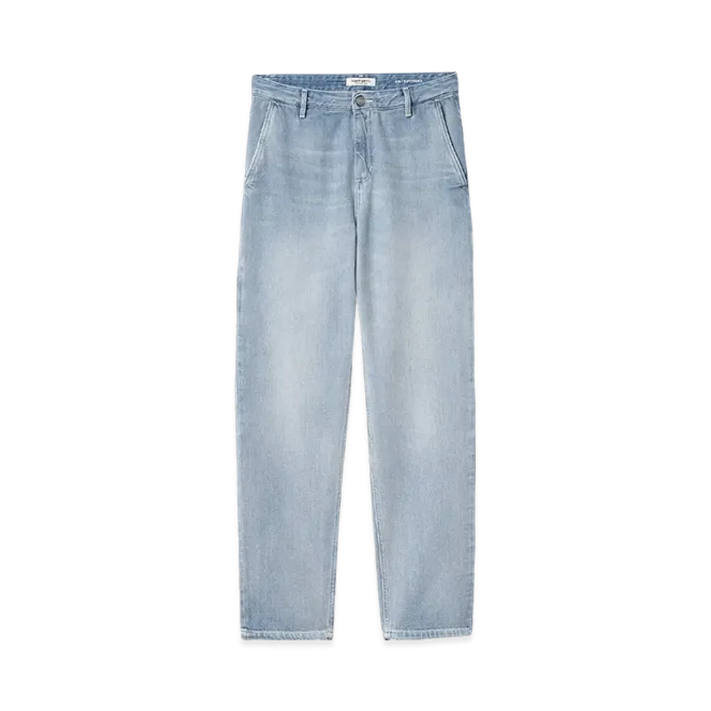 Carhartt WIP Women's Pierce Pants "Blue Light Stone Washed"