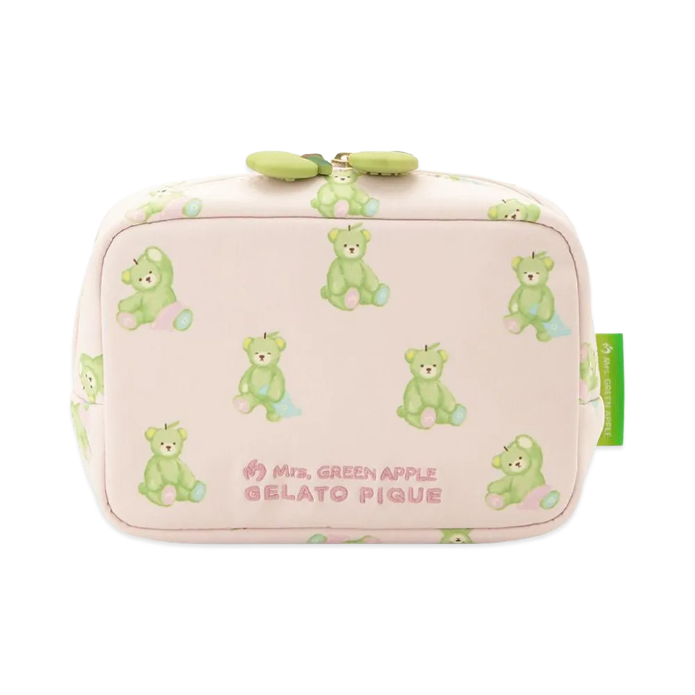 GELATO PIQUE x Mrs. GREEN APPLE All-Over Print Pouch "Pink"
