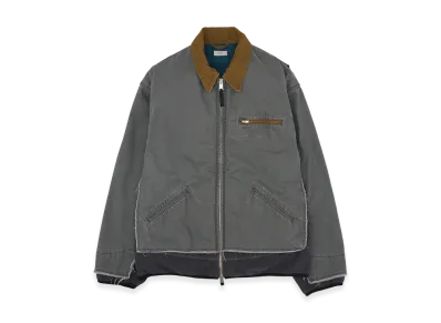 YOKE Connected Duck&Fleece Work Jacket "Gray"
