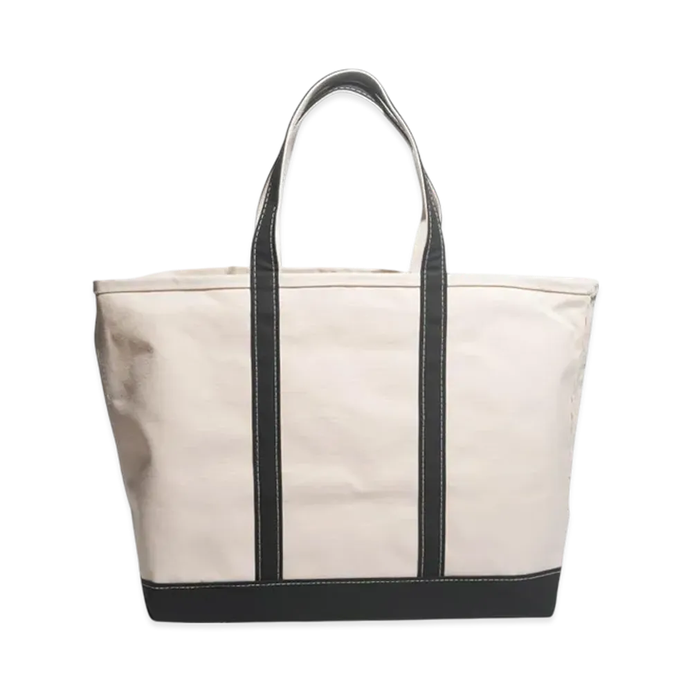 L.L.Bean Boat and Tote Bag Large Made in USA "Black"