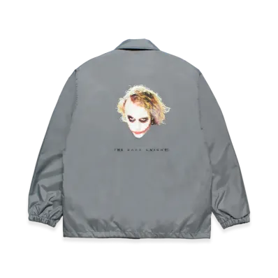 WACKO MARIA x The Dark Knight Trilogy Coach Jacket "Gray"