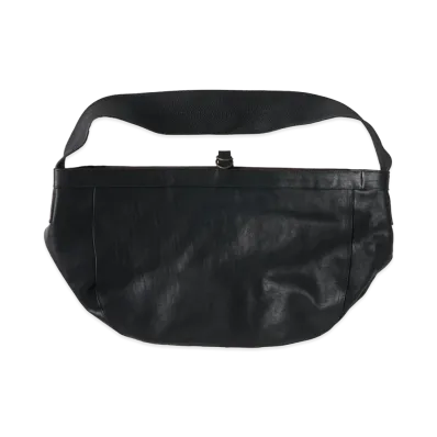 T.T Taiga Takahashi LOT.004 Newsboy Bag "Black Leather"