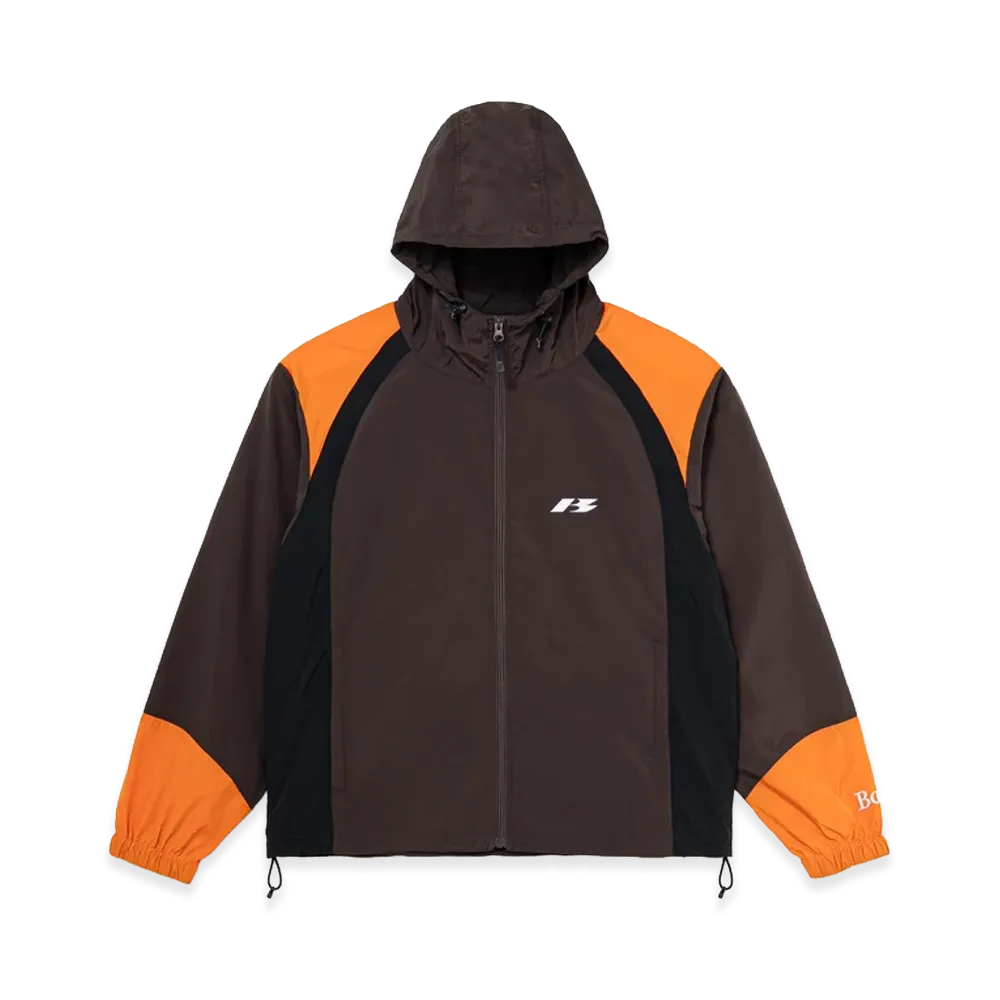 BoTT Speed Logo Hooded Track Jacket "Brown"