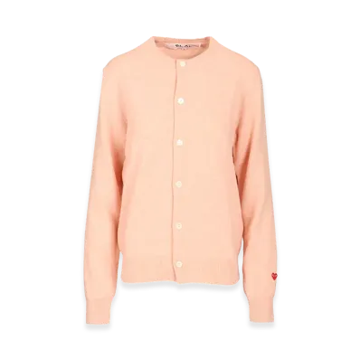 PLAY COMME des GARCONS Cardigan "Rose"