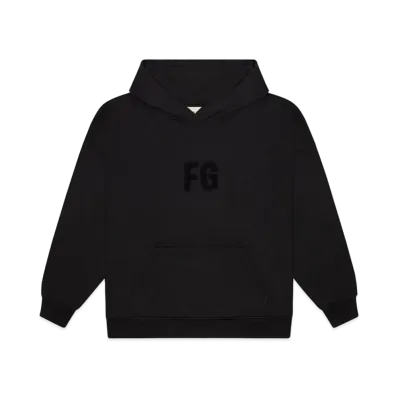 FEAR OF GOD Everyday 'FG' Hoodie "Black"