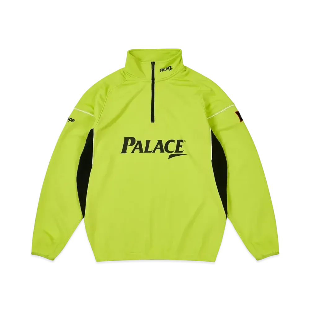 PALACE Hole In 1/4 Zip "Tour Yellow"