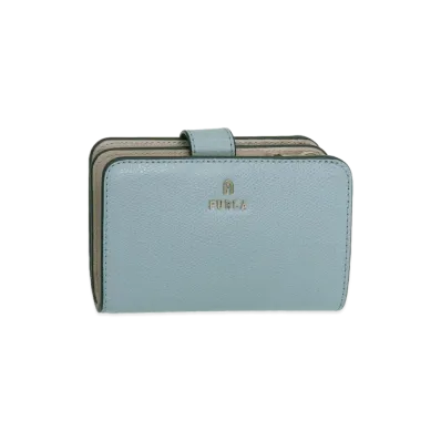 FURLA Camelia M Compact Wallet "Blue"