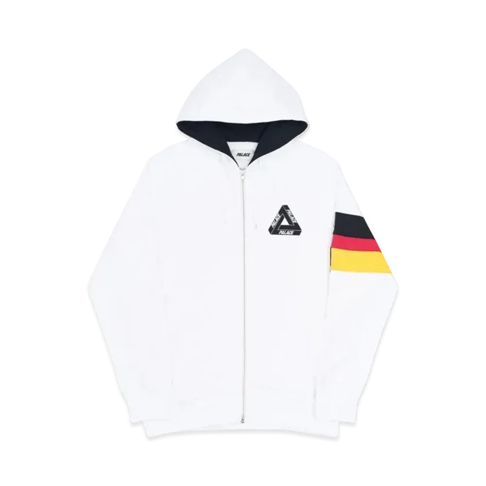 PALACE Ragu Zip Hood "White"