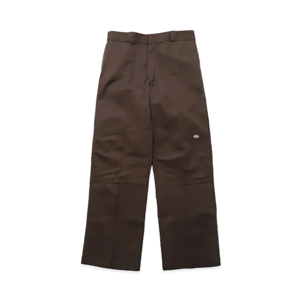 Dickies TC Twill Double Knee Chino Work Pants "Dark Brown"