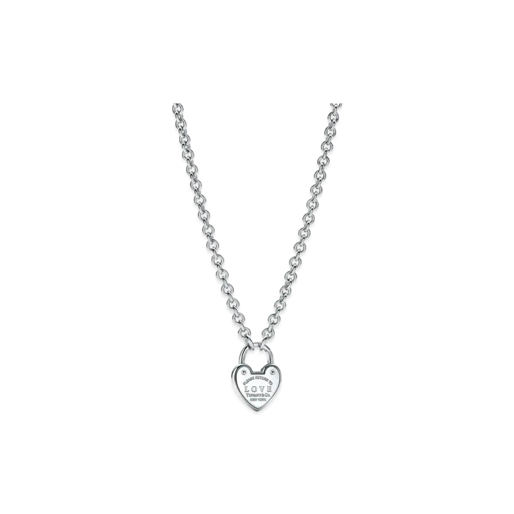 Tiffany & Co. Return to Tiffany Love Lock Necklace "Sterling Silver"