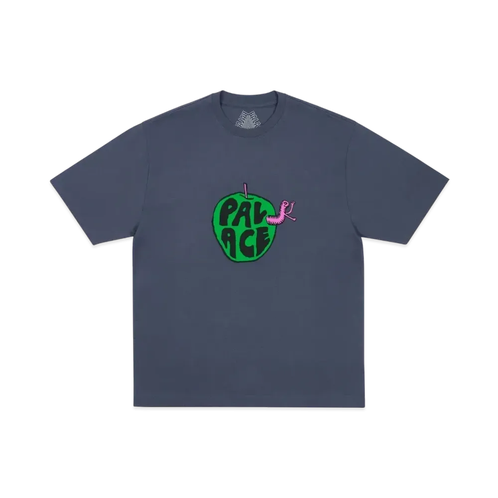PALACE Bad Apple T-Shirt "Navy"